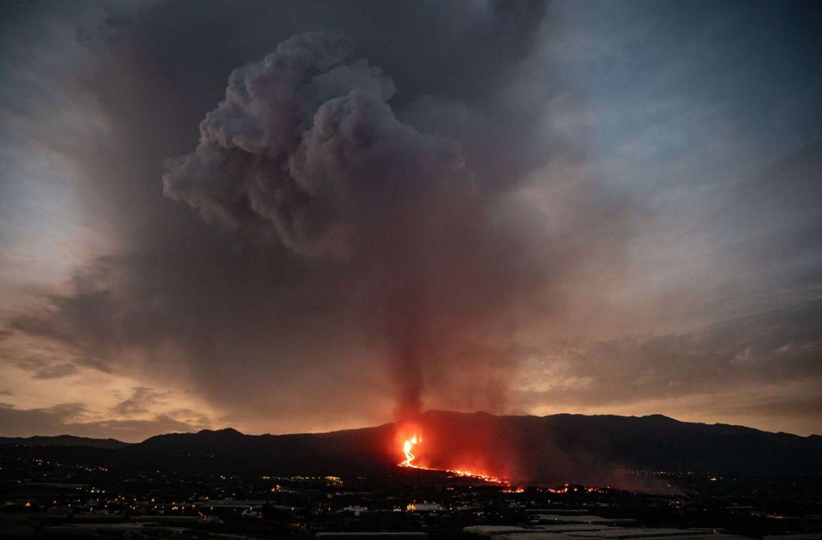 Der Vulkan im Süden La Palmas wurde im September erstmals nach 50 Jahren wieder aktiv.