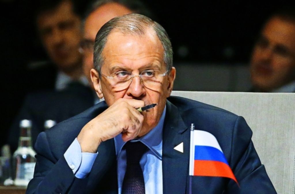 Der russische Außenminister Sergei Lawrow hat im Zusammenhang mit der Ukraine-Krise mit Vergleichen zum Georgien-Krieg große Irritationen  ausgelöst. Foto: Getty Images Europe