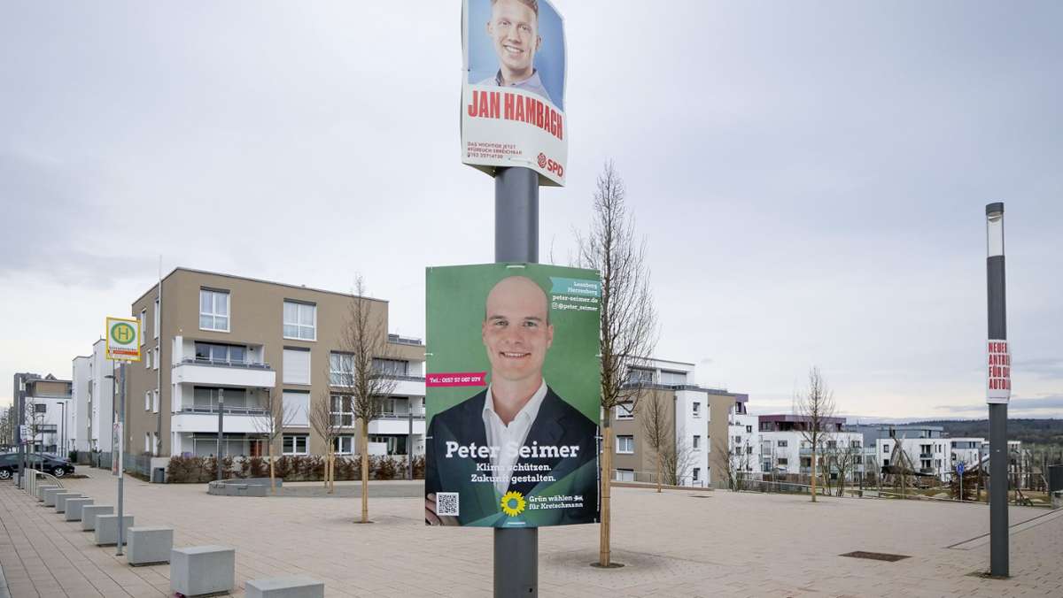 Wahlkreis Leonberg: Weissach wählt am grünsten