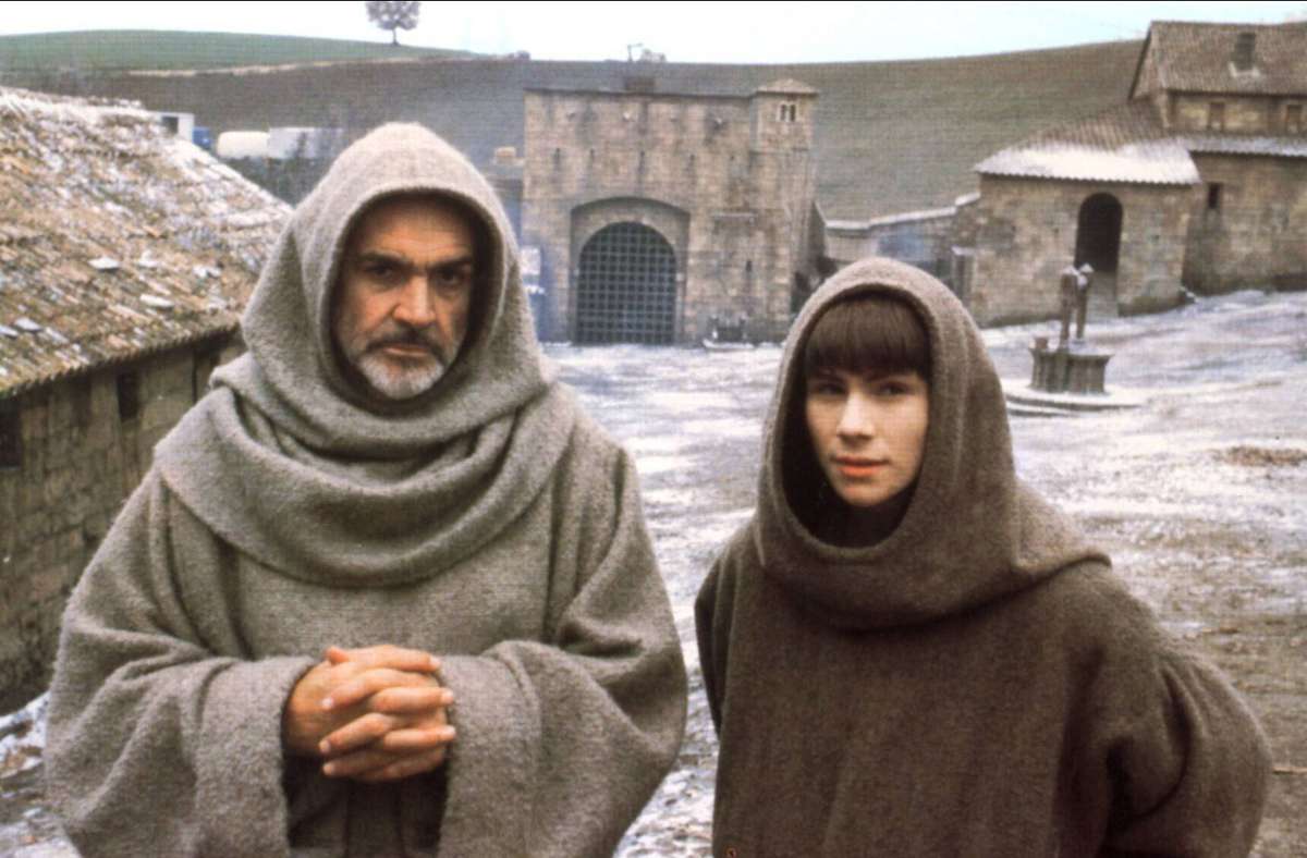 „Der Name der Rose“ (1986): Sean Connery und Christian Slater