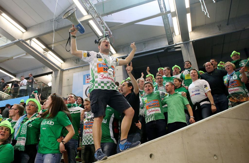 Europapokal-Triumphe sind Feiertage für die treuen Göppinger Fans in Grün und Weiß.