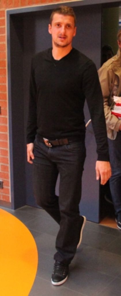 Zdravko Kuzmanovic Profi des Fußball Bundesligisten VfB Stuttgart.