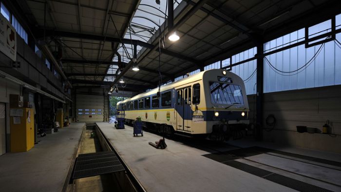 Bahnverkehr zwischen Rudersberg und Schorndorf: „Neuer“ Diesel fürs Wiesel