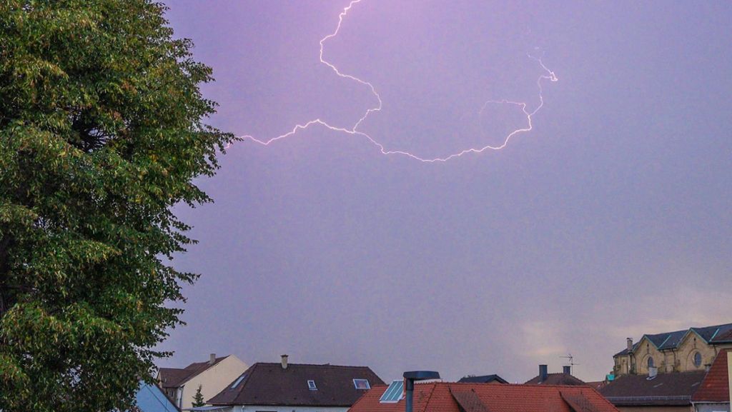 Nach Sonne kommt Regen: Unwetter verursacht Schäden in der Region Stuttgart
