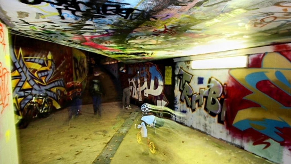 Sprayer in Sindelfingen: „Graffiti Hall of Fame“ eingeweiht