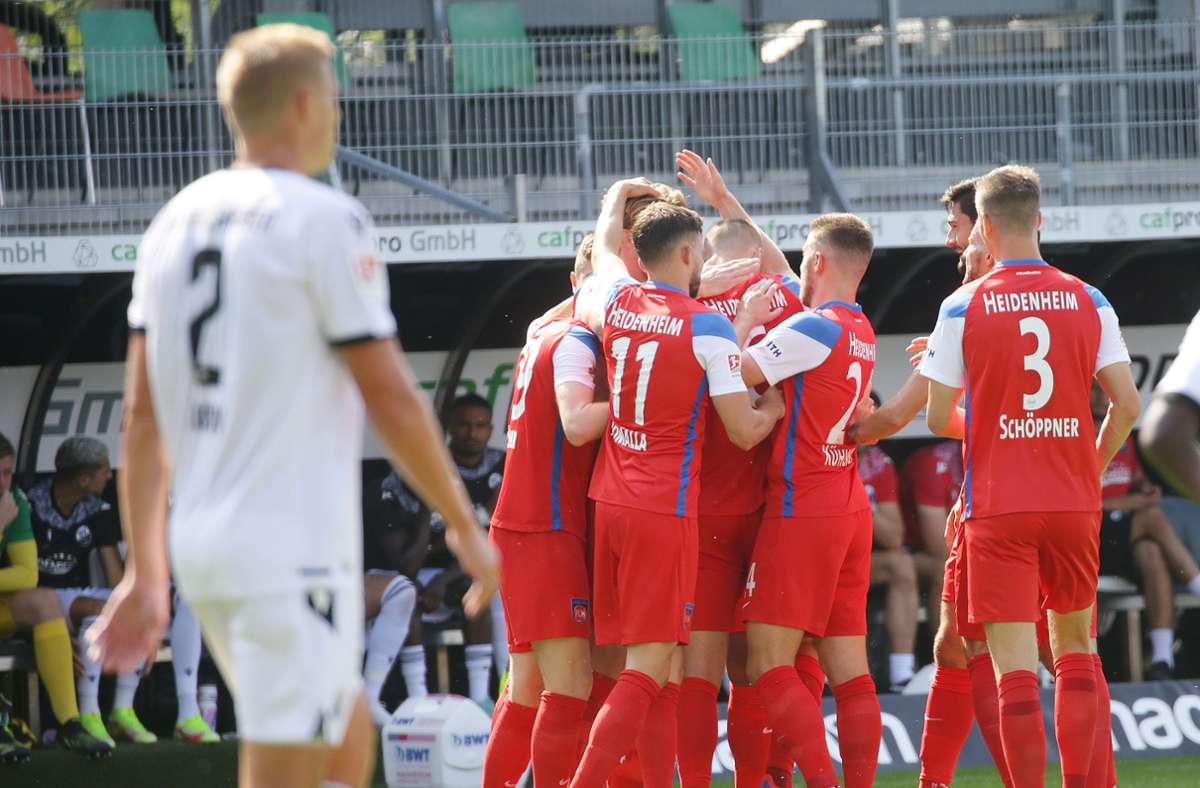 Die Schwaben gewannen am Samstag mit 3:1 (2:0) beim SV Sandhausen.