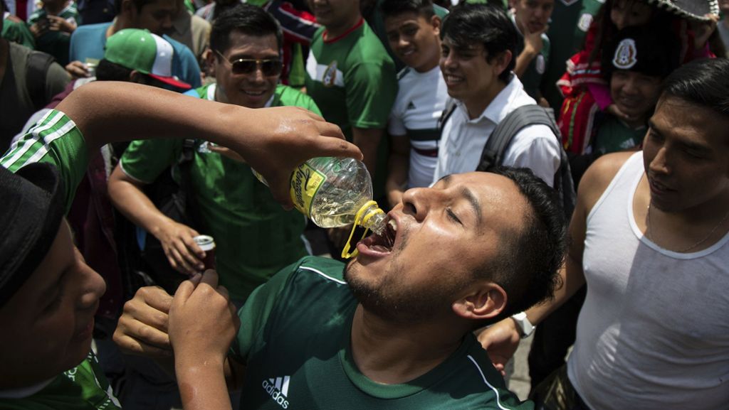 WM 2018: Mexikaner feiern Sieg gegen Deutschland frenetisch
