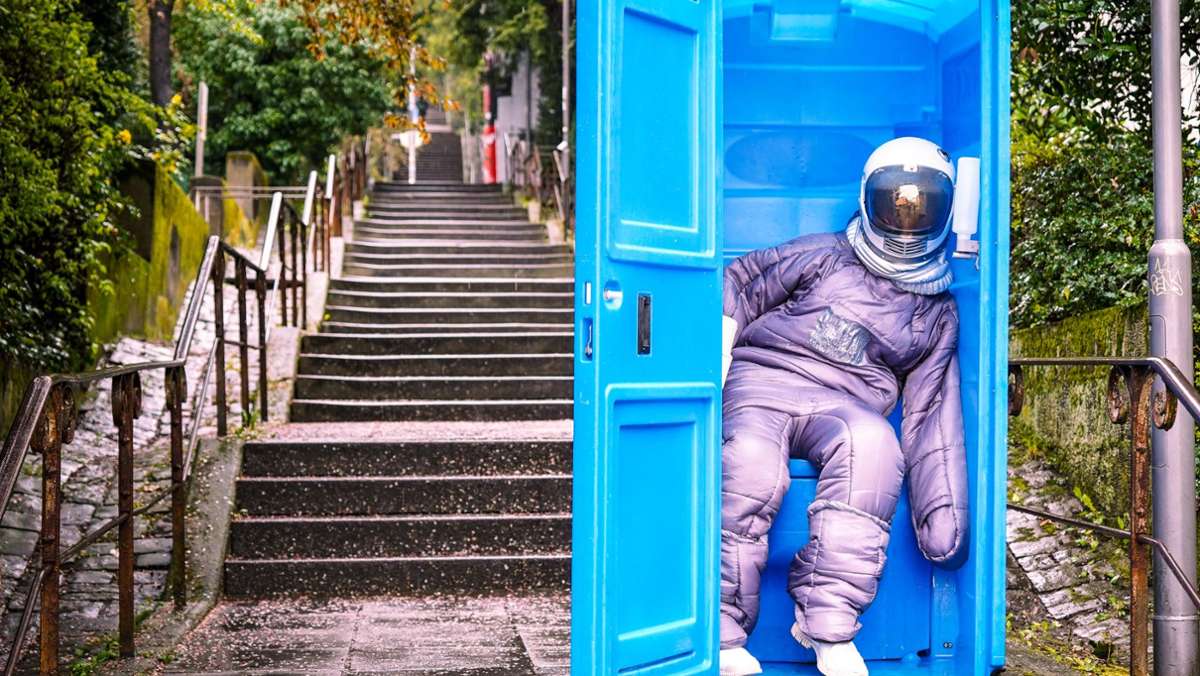 Straßen-Theater mit Lokstoff: Stadtspaziergang mit Astronauten