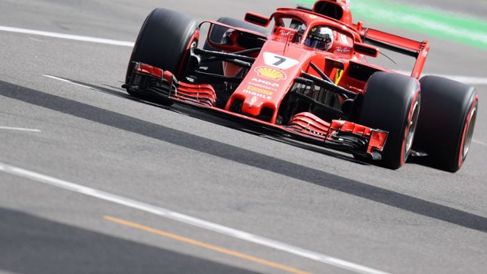 Räikkönen fährt in Monza vor Vettel auf Pole Position