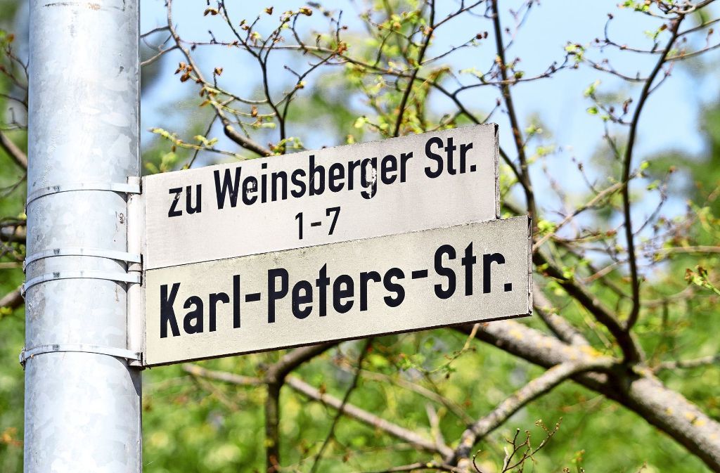 Aus der Karl-Peters- soll eine unverfängliche Holzwiesen-Straße werden. Foto: factum/Granville