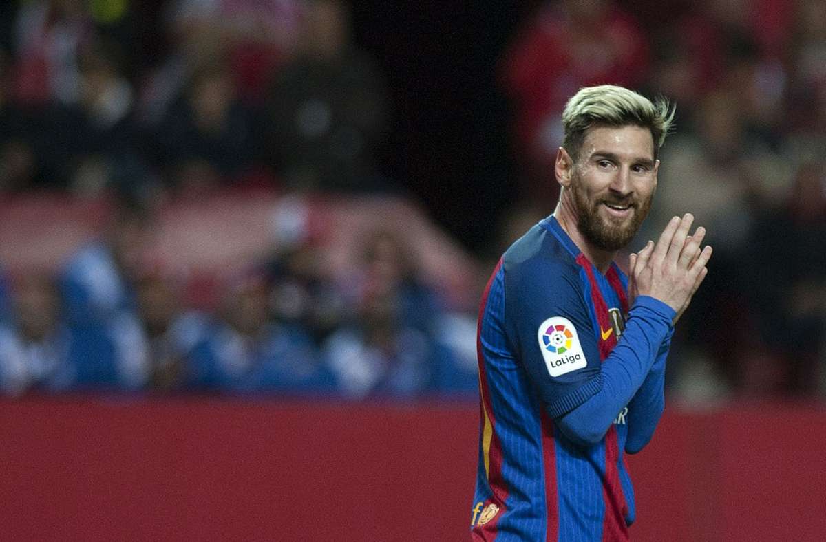 Geht Lionel Messi zu Paris? Foto: AFP/JORGE GUERRERO