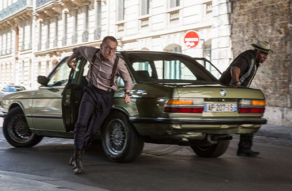 Simon Pegg als Benji Dunn (li.) und Ving Rhames as Luther Stickell in „Mission: Impossible – Fallout“