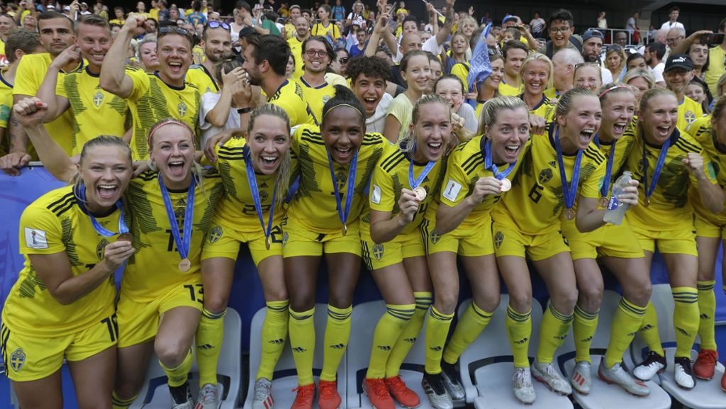 Fußball-WM: Schwedinnen nach 2:1 gegen England auf Platz drei