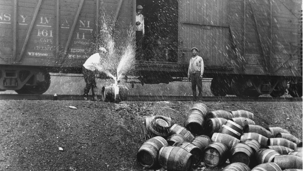 Vor 100 Jahren: Alkoholverbot in den USA: Die große Trockenzeit