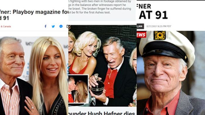 So reagiert die Presse auf den Tod von Hugh Hefner