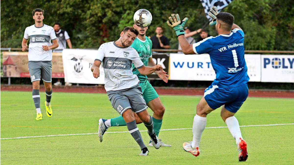Fußball Landesliga: SKV Rutesheim gelingt ein Paukenschlag in Heilbronn