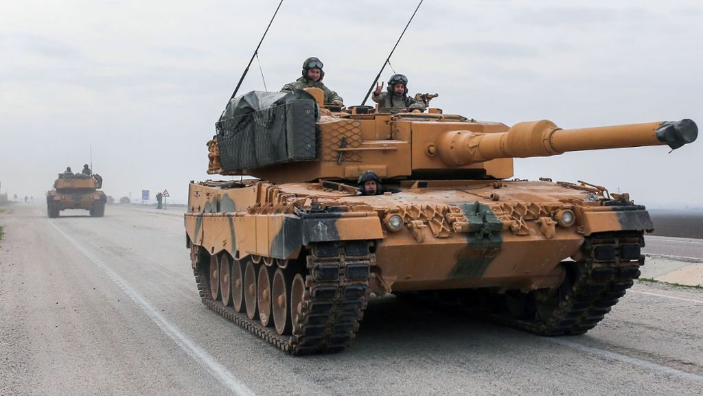 Militäroffensive gegen Kurden: Türkei setzt wohl deutsche Panzer in Syrien ein