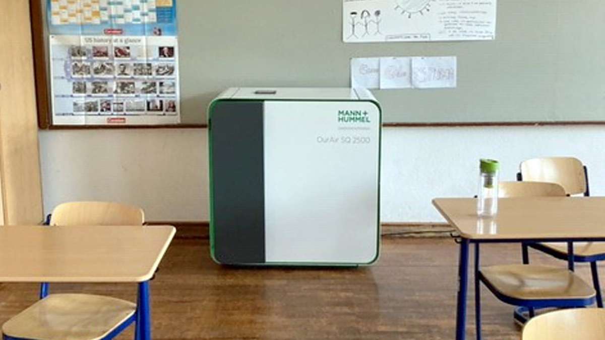 Luftfilter gegen Corona: Mann+Hummel: Engpässe bei Geräten für Schulen möglich