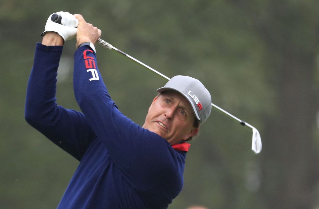 Phil Mickelson ist einer von vier Golfern unter den Top zehn. Sein Vermögen beträgt 815 Millionen Dollar.