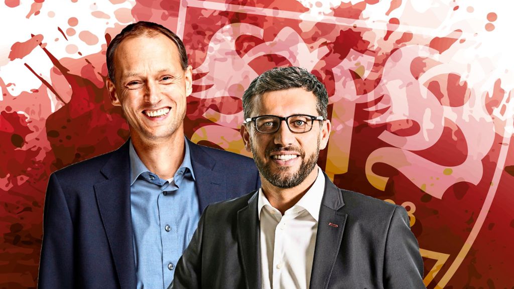Christian Riethmüller und Claus Vogt: Der Zweikampf um das Präsidenten-Amt beim VfB Stuttgart