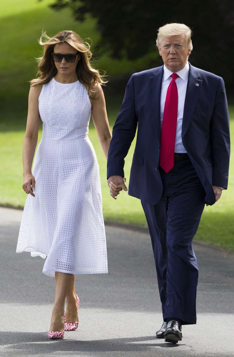 Seit 2005 sind Donald und Melania Trump verheiratet. Sie ist seine dritte Frau, ...
