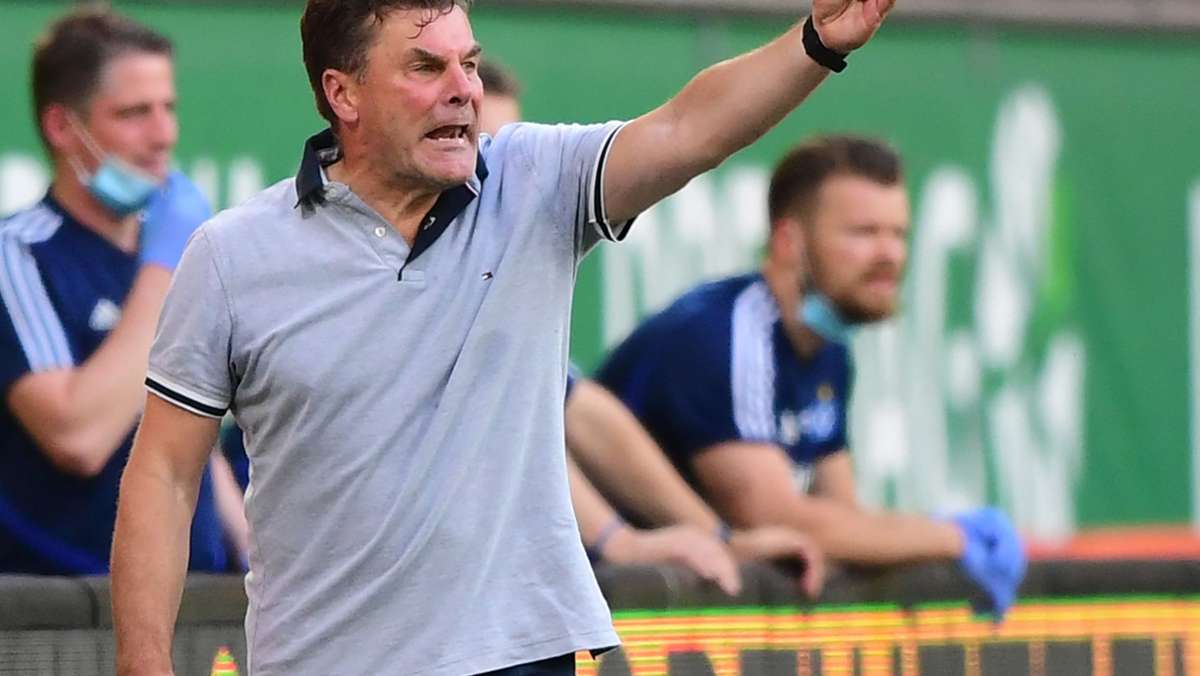 Dieter Hecking: HSV-Trainer ist VfB-Patzer in Karlsruhe egal