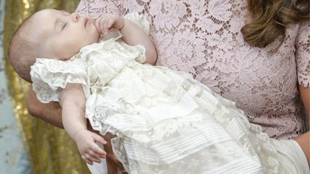 Taufe von Leonore von Schweden: Die kleine Prinzessin macht ein Nickerchen