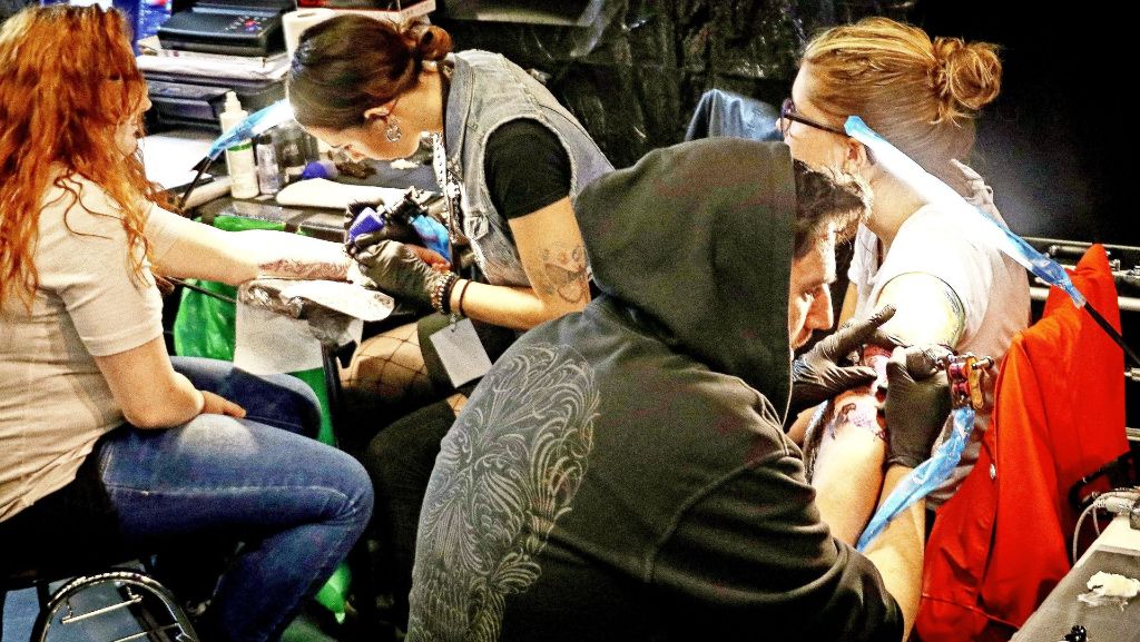 Tattoo-Convention in Ludwigsburg: Der Niedergang des „Arschgeweihs“
