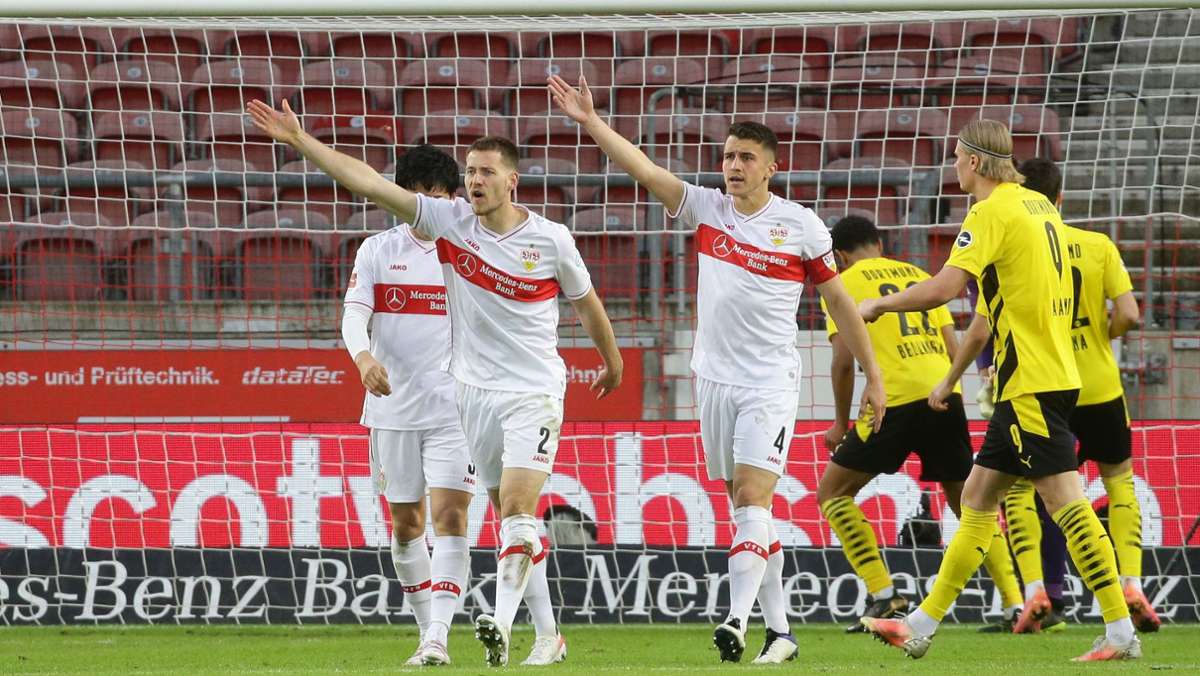 VfB Stuttgart gegen Borussia Dortmund: Wilder Ritt ohne Happy End