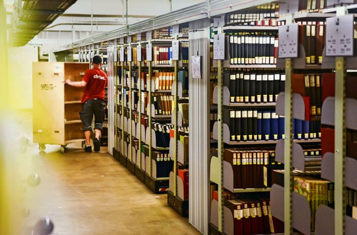 Vor Sanierung der Landesbibliothek Stuttgart: So läuft der Mammutumzug mit vier Millionen Büchern