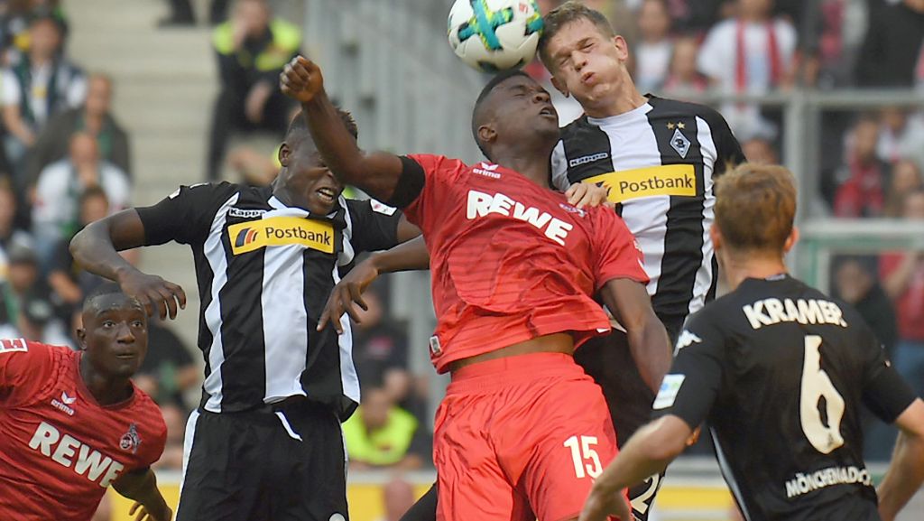 Fußball-Bundesliga: Köln unterliegt beim Ligastart gegen Gladbach