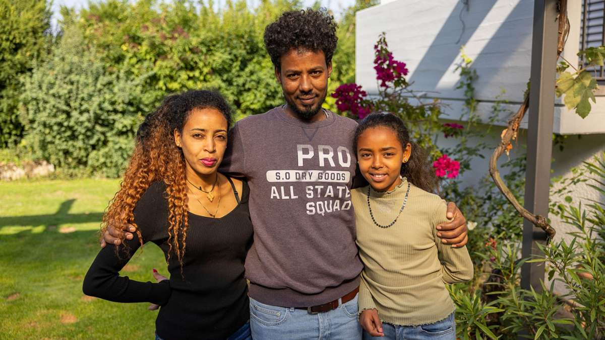 Familie aus Eritrea in Böblingen: Nach elf Jahren wieder vereint