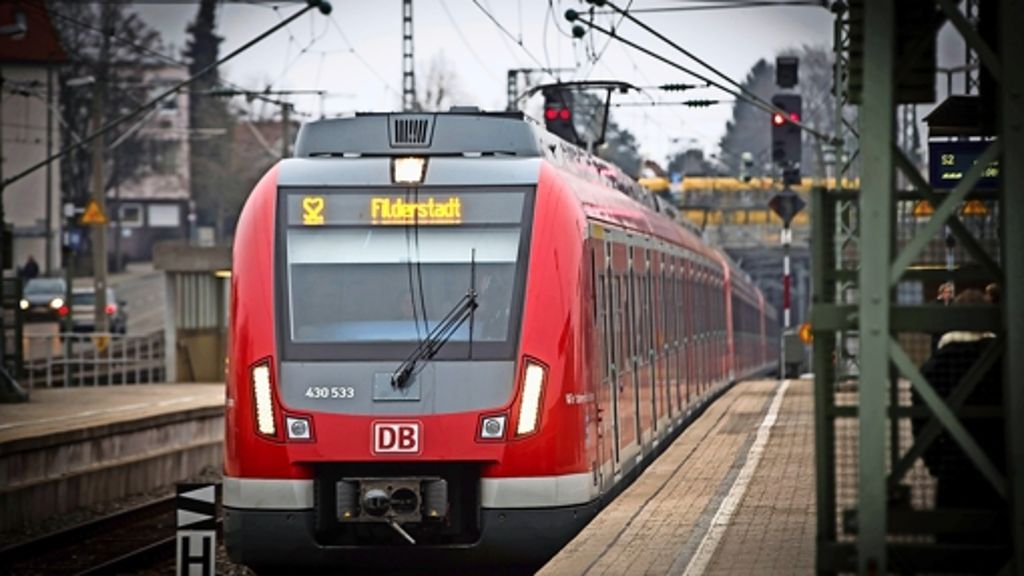 S-Bahn nach Neuhausen: Am zweiten  Gleis der  S 2 soll gespart werden