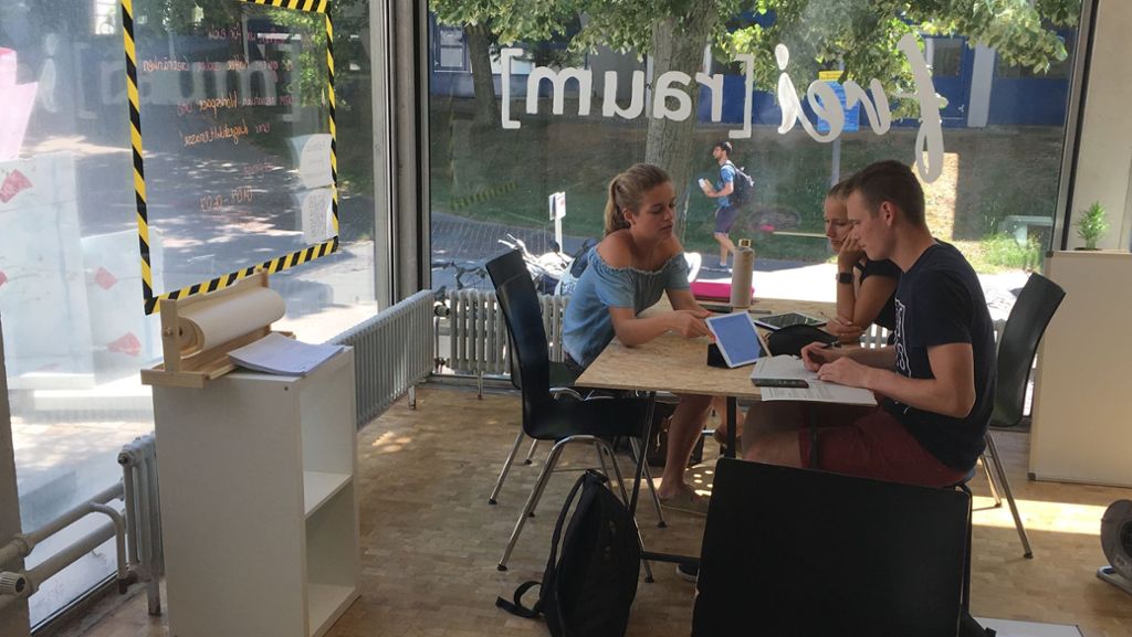 Gründercafé an der Uni Stuttgart: Mit Gesprächen und Koffein eigene Ideen entwickeln