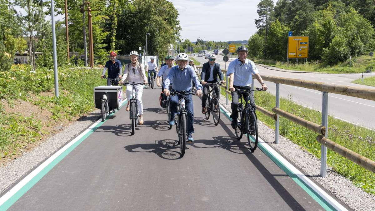Radschnellweg bei Ehningen: Das Lieblingsprojekt des Verkehrsministers