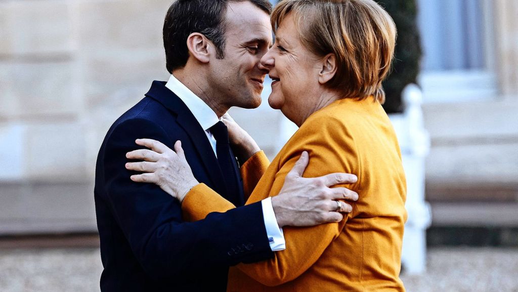 Das Verhältnis zwischen Merkel und Macron ist abgekühlt: Liebesschwüre sind nicht mehr zu hören