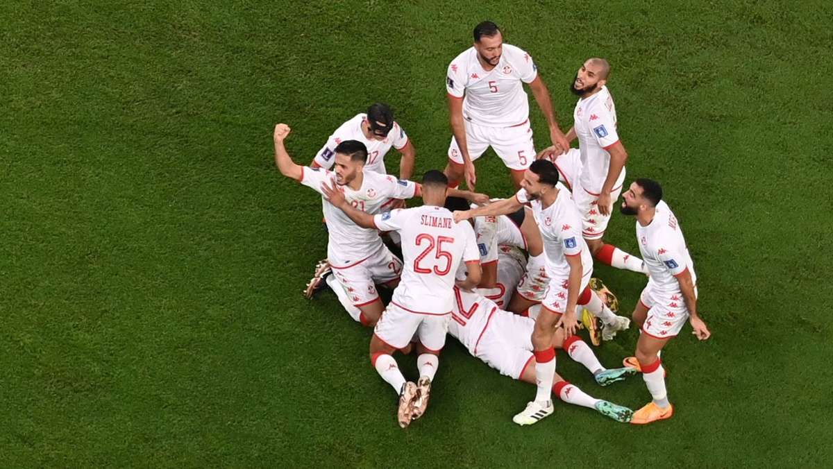 Fußball-WM 2022 in Katar: Tunesien besiegt Frankreich – und scheidet dennoch aus