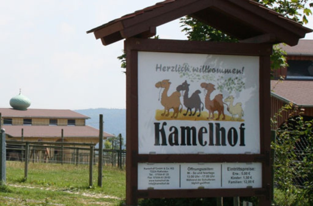 Der Kamelhof Rotfelden war ein beliebtes Ausflugsziel.