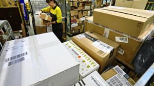 Post lagert  viele Pakete kilometerweit entfernt