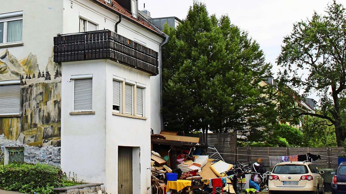 Bettler in Stuttgart-Degerloch: Chaos-Häuser verunsichern die Nachbarschaft
