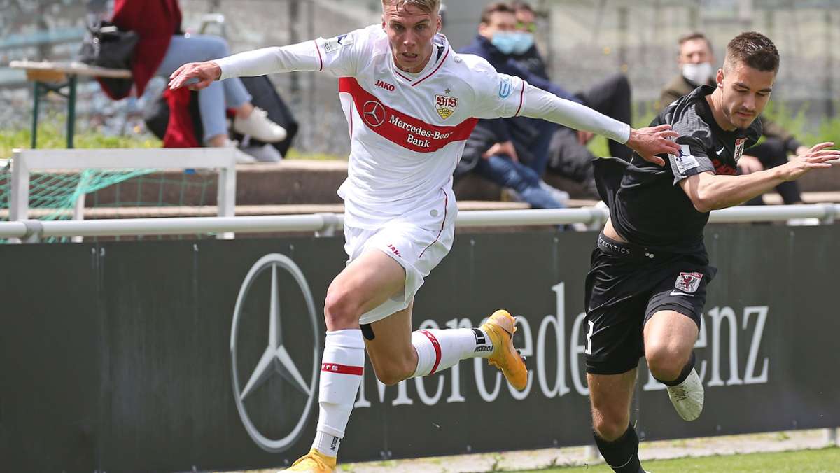 VfB Stuttgart II beim FK Pirmasens: VfB-Youngsters jubeln über dritten Sieg in Folge