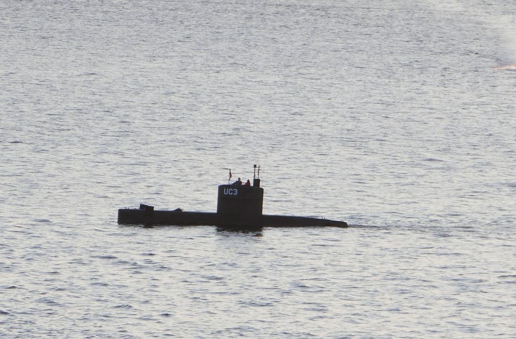 Das dänische U-Boot Nautilus. Foto: dpa