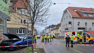 Stuttgart-Vaihingen: Schwerer Unfall sorgt für Sperrung und Verkehrschaos