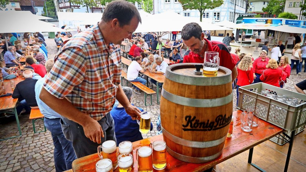 Hocketse in Hemmingen: Das Fleckenfest etabliert sich am neuen Standort