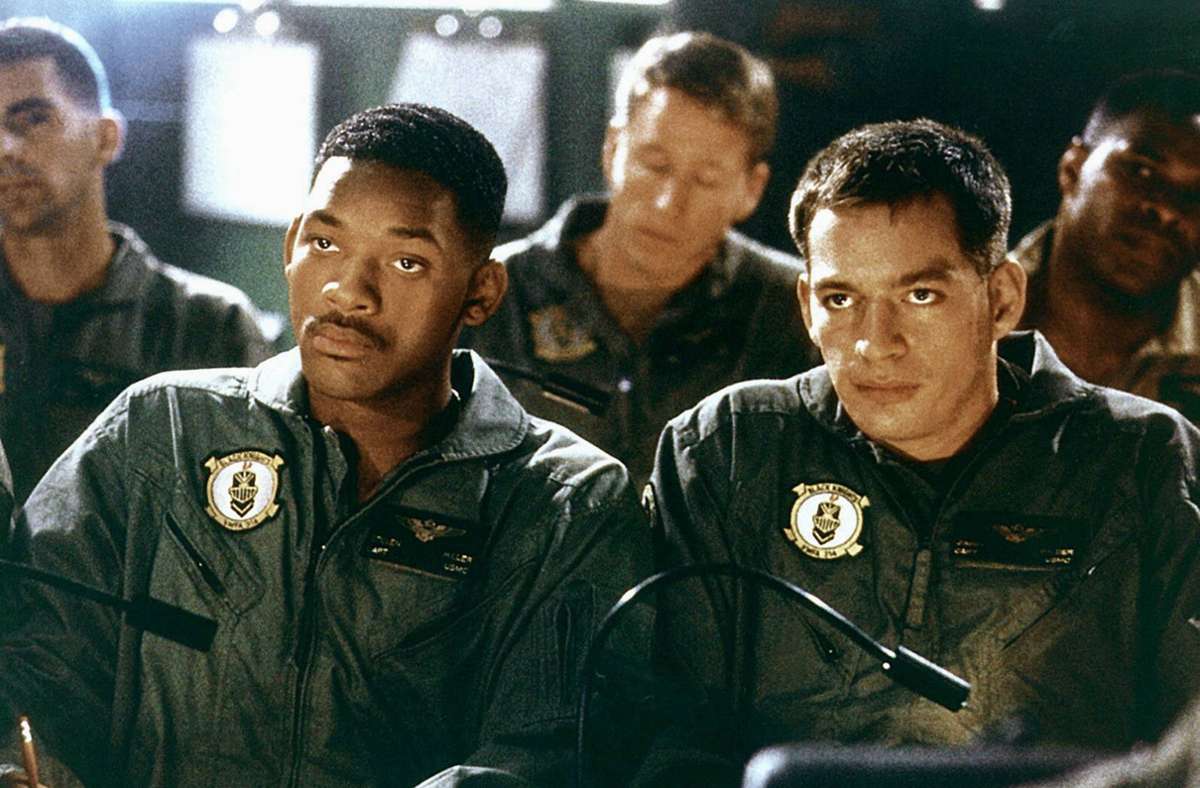 „Independence Day“ (1996): Will Smith (links) und Harry Connick jr.