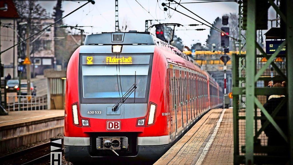 Filder: S-Bahn  fährt erst 2022 nach Neuhausen