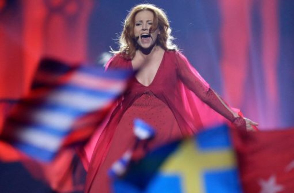Valentina Monetta (San Marino) scheiterte mit einer Komposition von Ralph Siegel am Donnerstagabend.