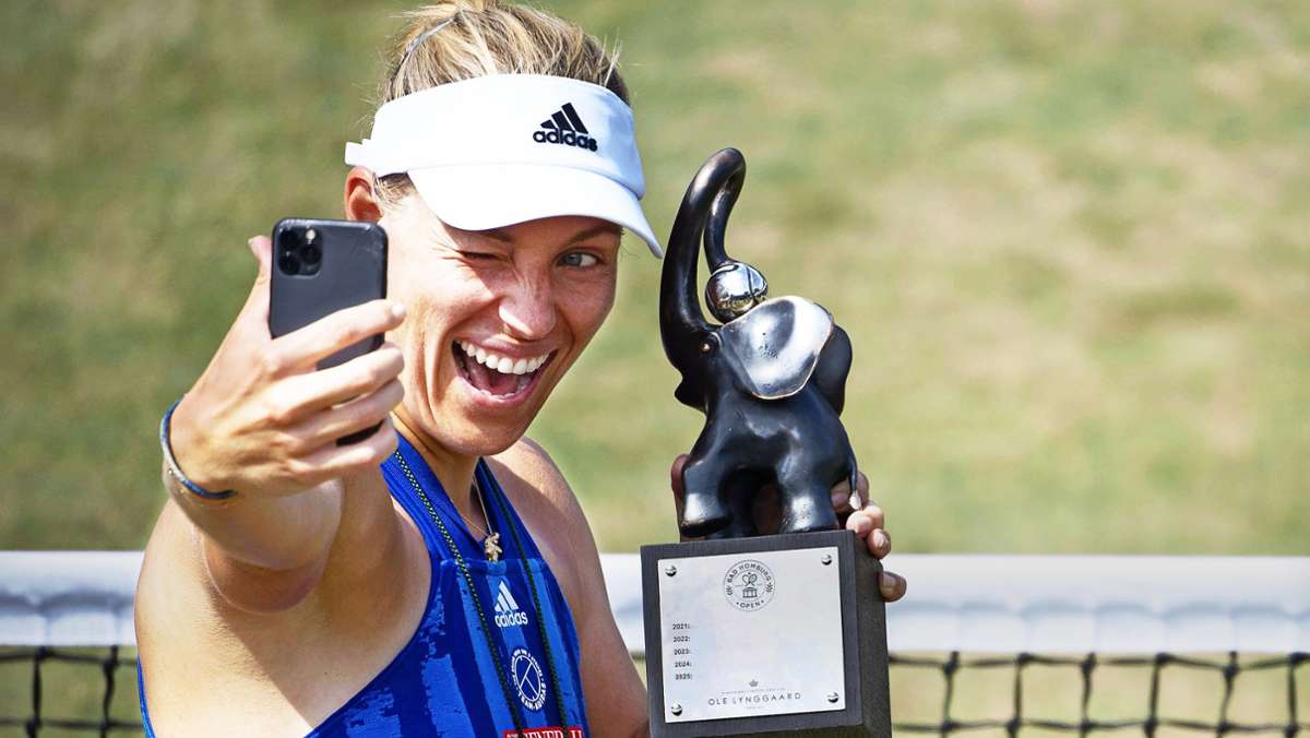 Turniersieg im Tennis: Angelique Kerber ist wieder aufgetaucht