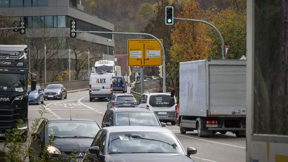 Westrandbrücke in Remseck: Die Verkehrsbelastung bleibt
