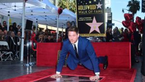 Sänger Michael Bublé auf „Walk of Fame“ geehrt